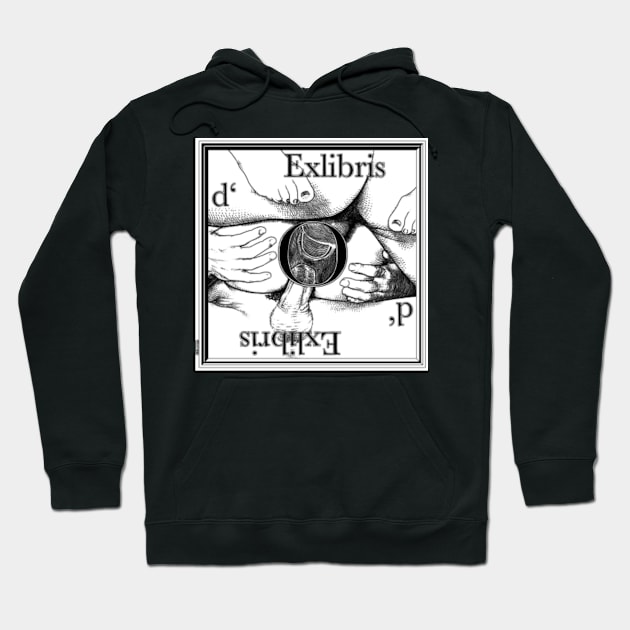 asc 471 - L'exlibris d'O (The target) Hoodie by apolloniasaintclair